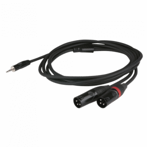 DAP Audio 2x XLR M - MiniJack TRS 6m