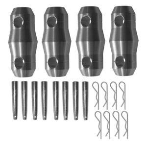 ​XS&L Pack 4 bulones + 8 pasadores + 8 clips R​ para truss de 29x29