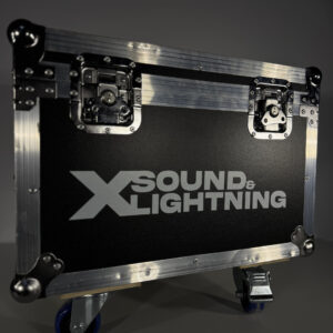 Flight-case 2ud XS&L Wash + Beam Moving head