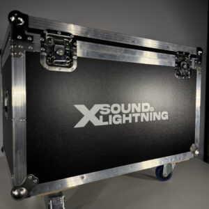 Flight-case 6ud XS&L Par LED 18x18w RGBW Zoom